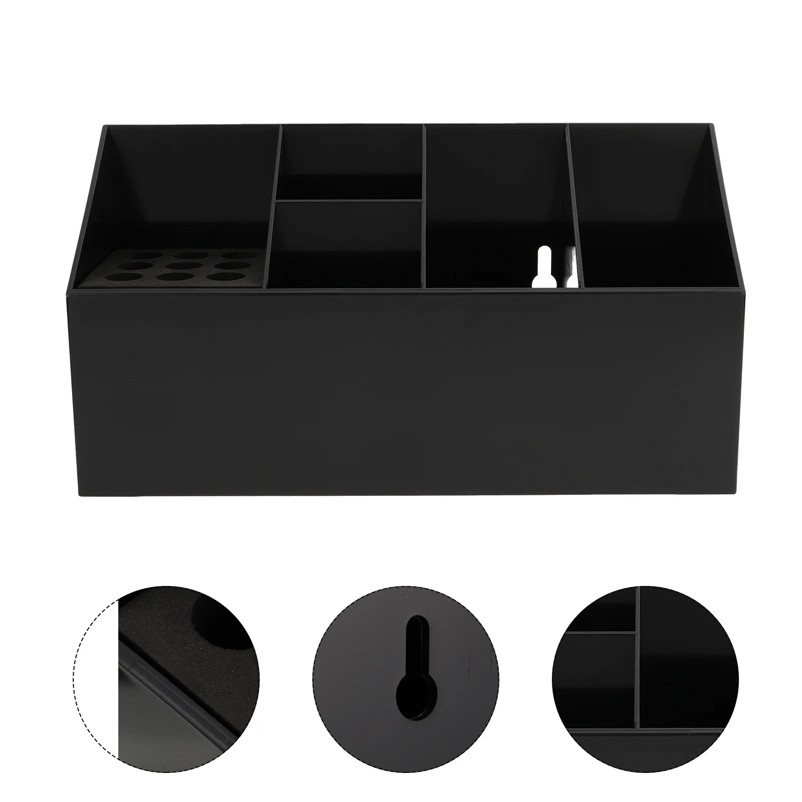 

1PC Hairdressing Tool Box Salon Scissors Base Hairdressing Scissors Tool Holder