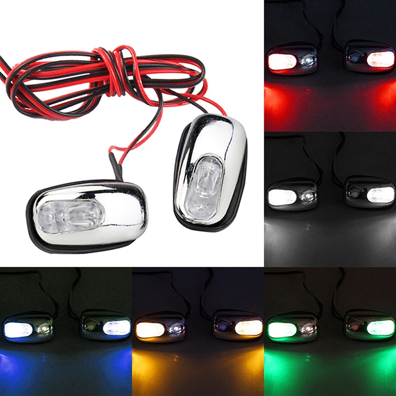 2 шт. автомобильная светодиодная лампа на лобовое стекло 12 в пост. Тока - купить по