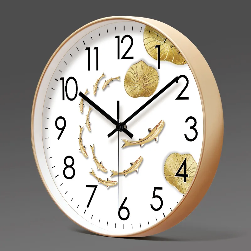 Художественные черные цифровые настенные часы бесшумные креативные современный