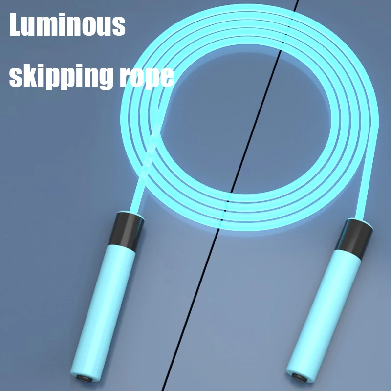 

New Luminous Jump Skipping Rope 2.8m Adjustable Fitness Skipping Rope Glowing Outdoor Sport Portable Exercise Equipment
