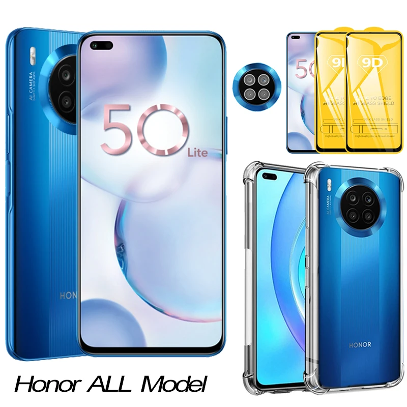 

Honor 50 lite verre trempe, Screen Protector honor 50 lite ecran protection for Honor 20 Pro 30 30i 30s 10X 20 lite Russia honor50 Armor Glass Honor50lite Cover Back Case Honor 50lite Lens Glass