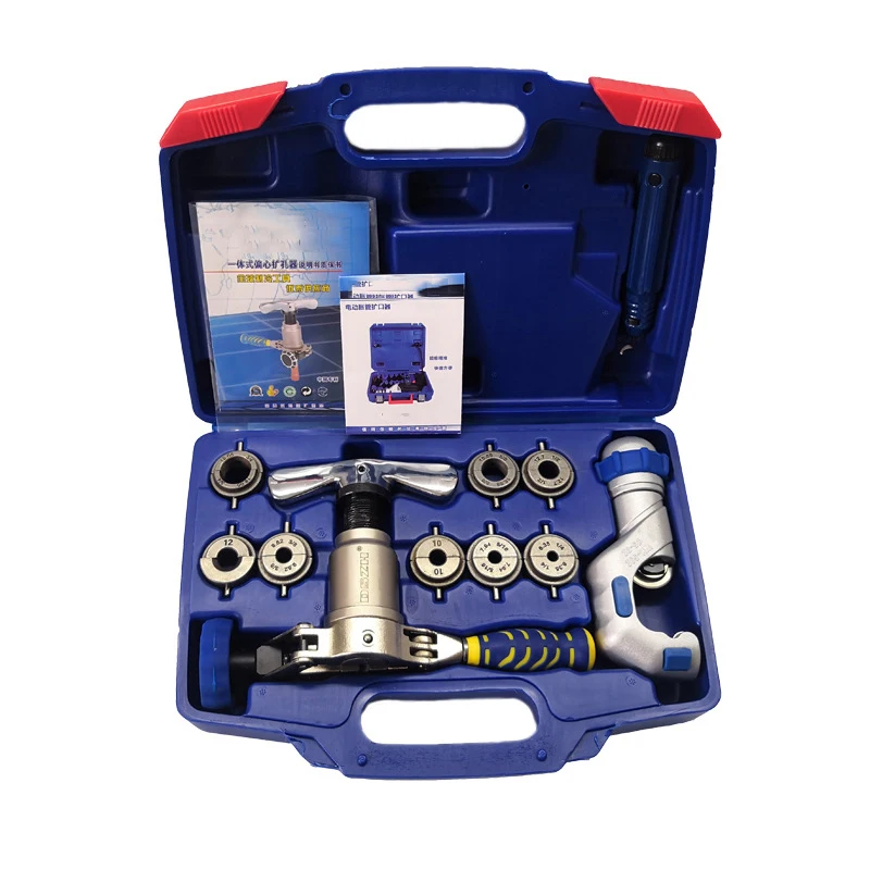 WK-519FT-l Professional Reamer Kit Copper Tube Expander Integrated Eccentric Repair Tool Manual Expander