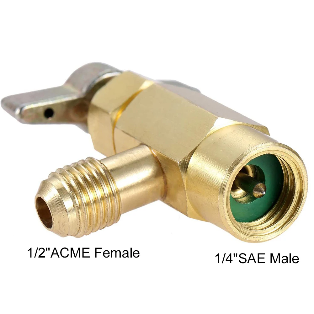 

High Quality R1234YF High Low Side Manual Quick Couplers Kit Can Tap R12 R22 to R134A Adapter Wholesale Quick delivery