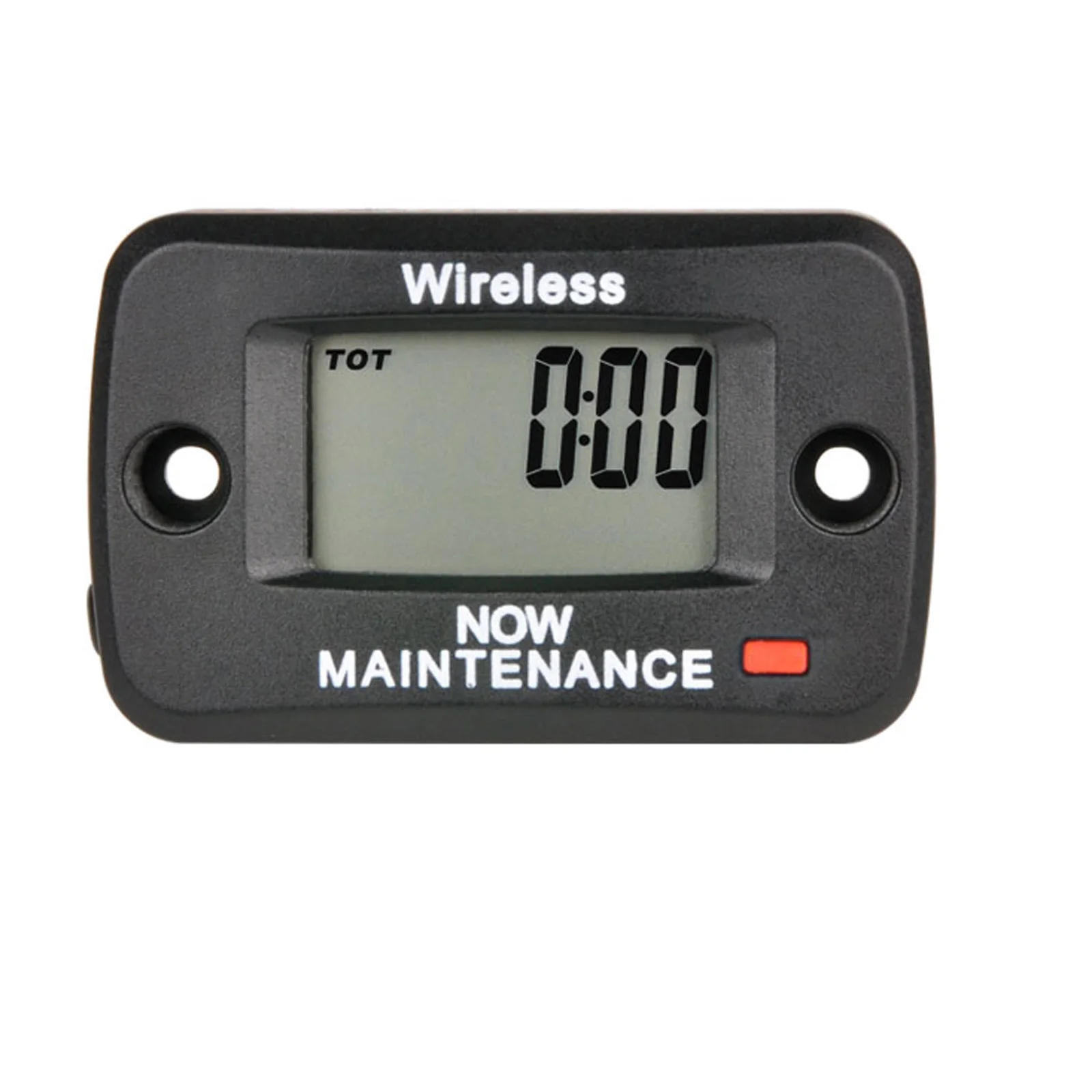

Digital Wireless Hour Meter Self Powered Vibration Activated 5 Groups Maintenance Reminder Conversion Machine Oil for Generator