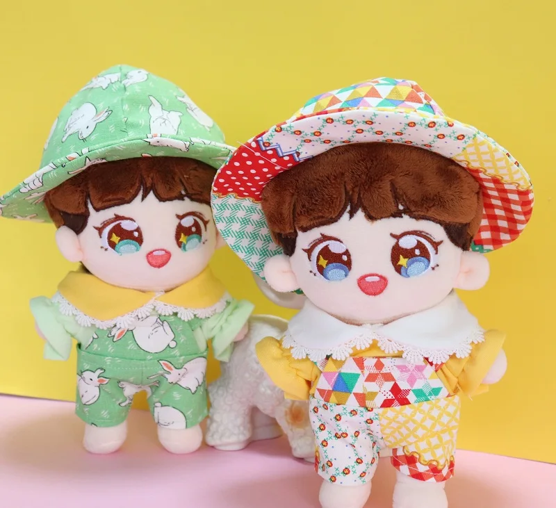 

[MYKPOP]KPOP Doll's Clothes and Accessories 3pcs Set for 20cm tall Doll, KPOP Fans Collection SA19100103