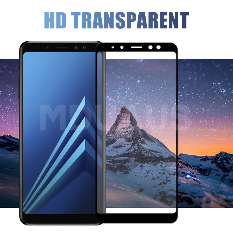 

9D Protective Glass For Samsung Galaxy A6 A8 J4 J6 Plus 2018 Screen Protector Tempered Glass Samsung A5 A7 A9 J2 J8 2018 Glass