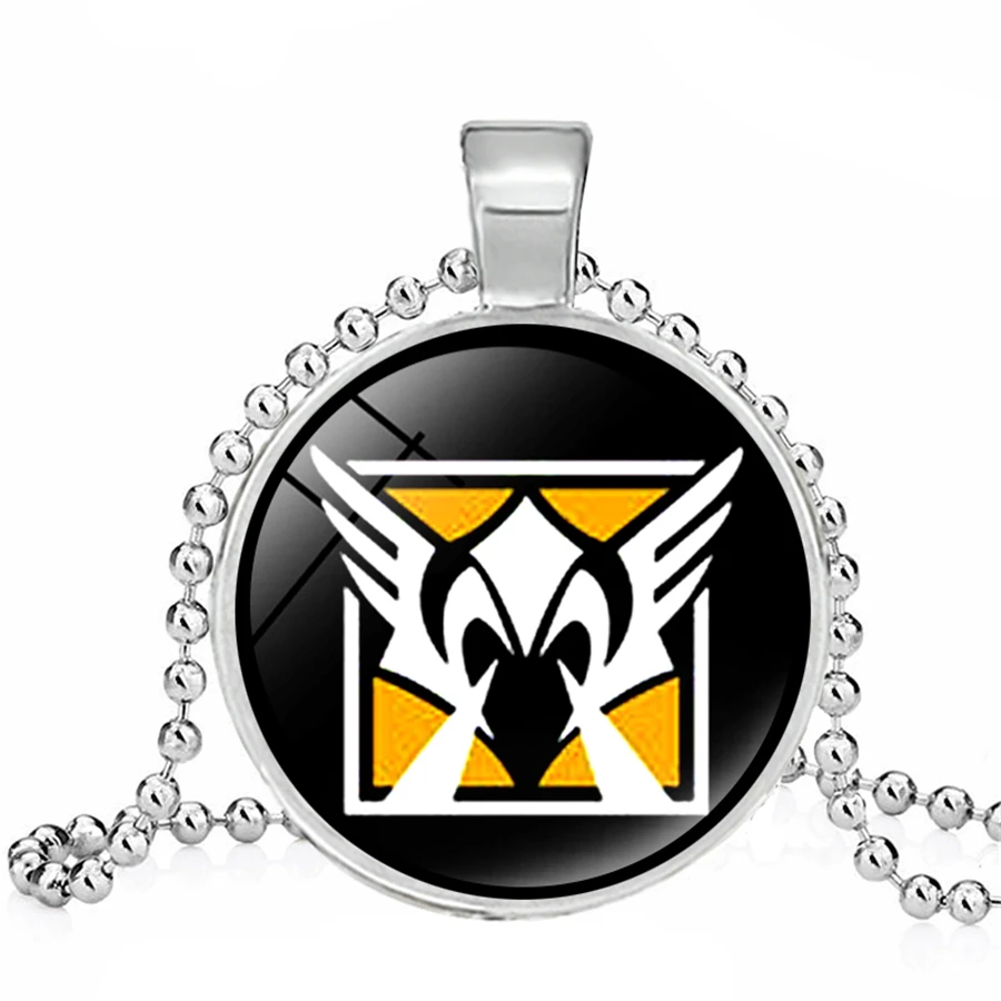 Игра том Кленси Радуга шесть осада ожерелье 6 символ пистолет игра кулоны