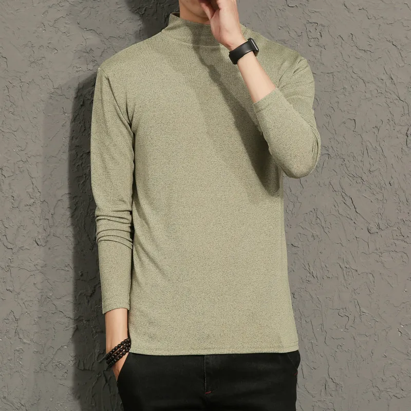 Футболка с длинными рукавами большой размер 5XL мужская приталенная футболка