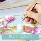 Игла для вышивки с деревянной ручкой, волшебная ручка для вышивки, ручка для вышивания, ручка для рукоделия сделай сам, рукоделие для вышивания