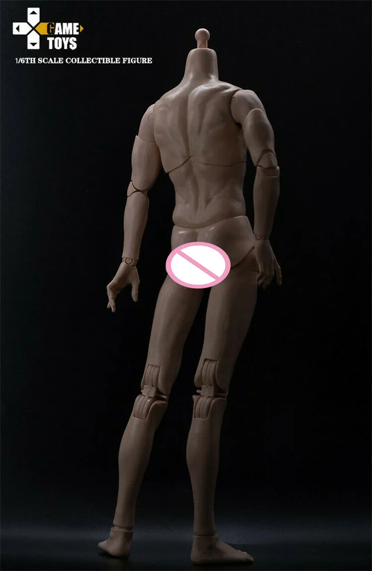 

GAMETOYS 1:6 Kurosaki ichigo Standard Muscle Flexible Male Action Figure Soldier Body