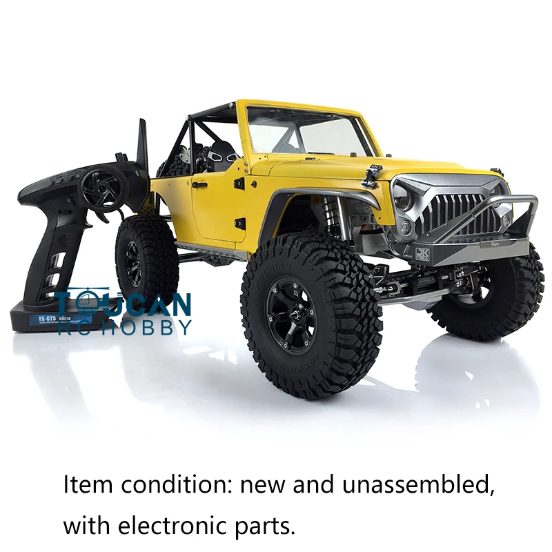 1/8 Capo окрашенная модель JKMAX Crawler Металлическое шасси с радио ESC сервопривод THZH0170 KIT