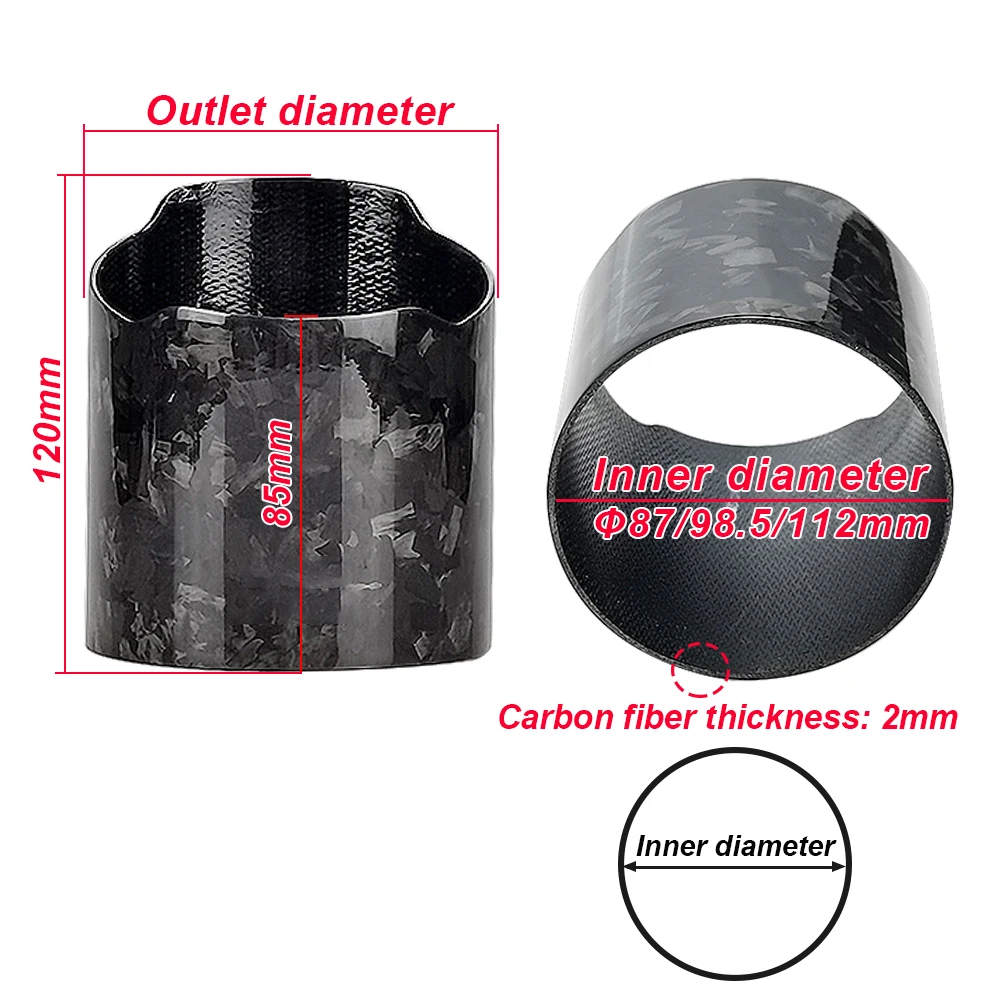 Модифицированные аксессуары для выхлопной трубы автомобиля сделай сам кованое