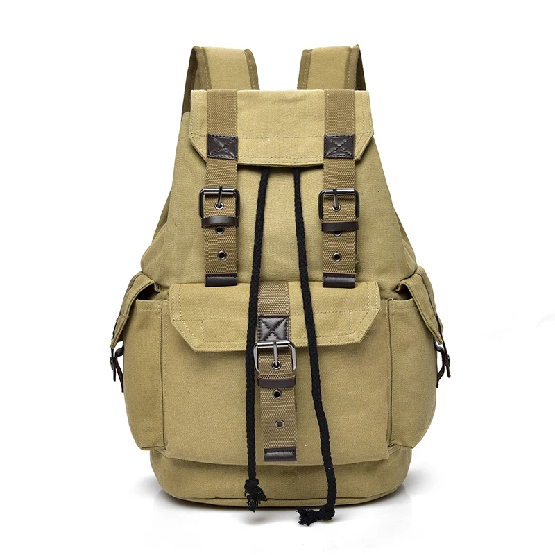 

2020 New Men Canvas Backpack Men Backpacks Large Male Mochilas Feminina Casual Schoolbag For Boys High Quality