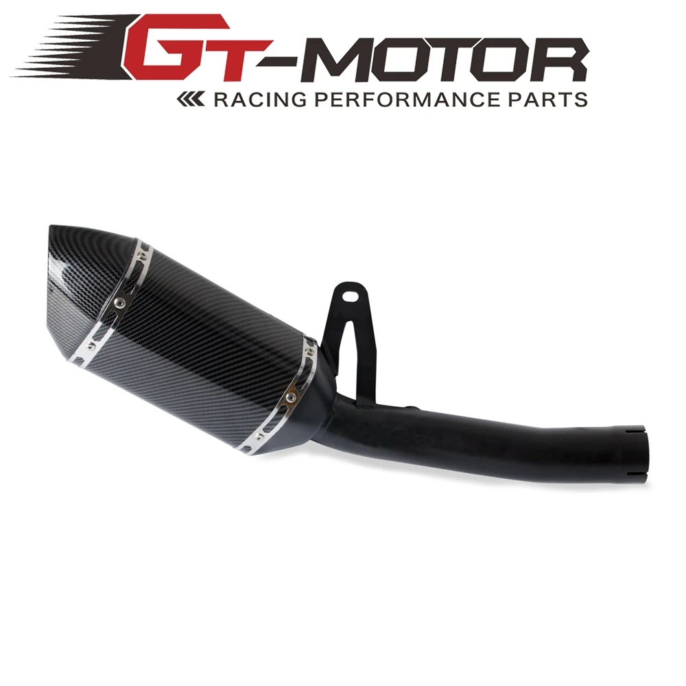 Мотоцикл Полный выхлопной системы скольжения с глушителем трубы средней для YAMAHA