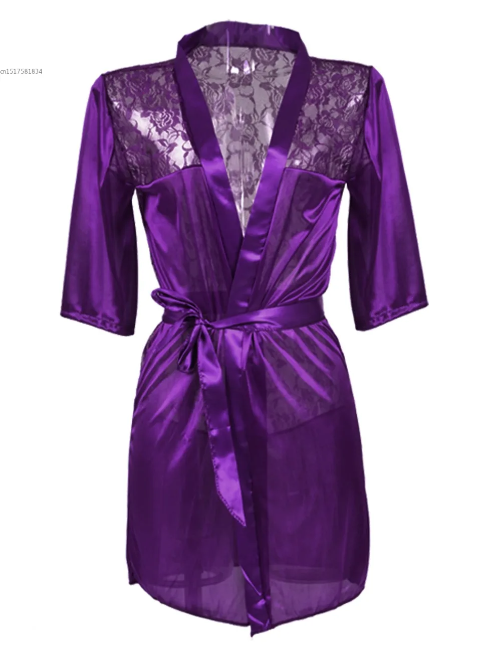 Сексуальное женское белье кружевное ночное ночная рубашка|Халаты| |