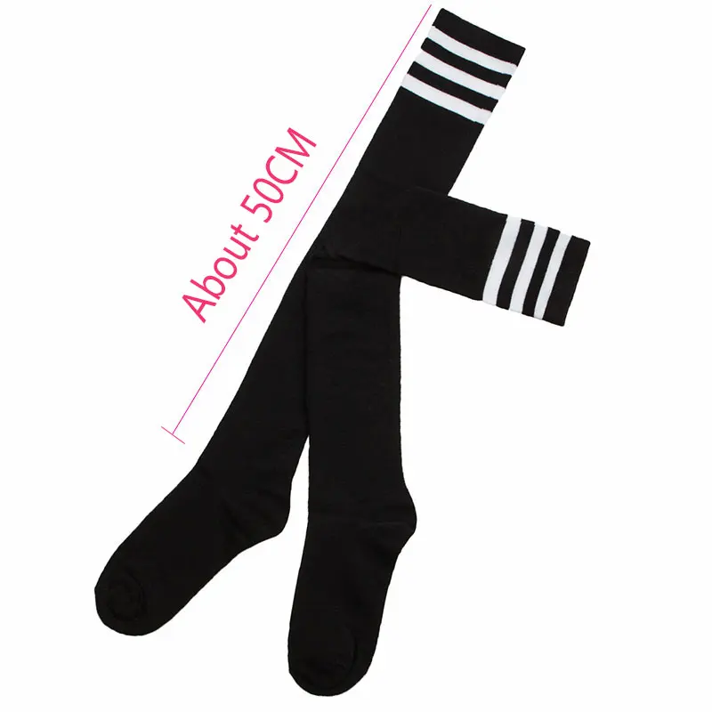 

Sexy Socks Striped Long Socks Women Long Stockings Warm Thigh High Socks For Ladies Girls New Fashion Striped Knee Socks Women