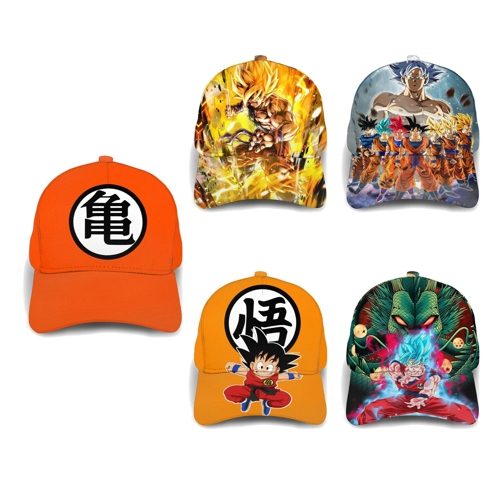 

Спортивная бейсболка Goku Kakarot с принтом, шапка для папы, Ковбойская шапка, пляжная шляпа от солнца
