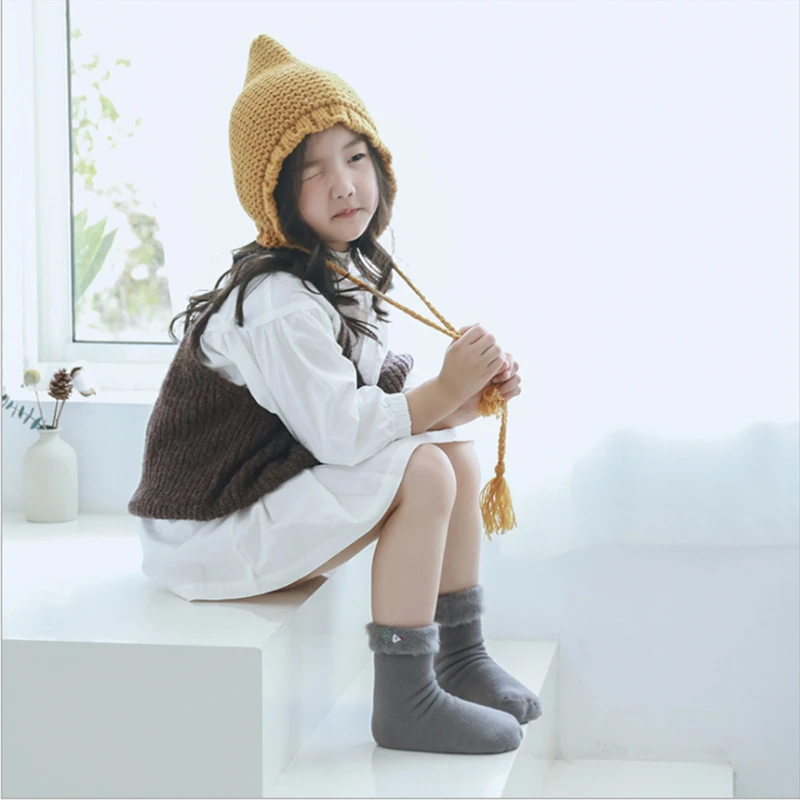 Гольфы для малышей Зимние гольфы новорожденных девочек и мальчиков детские