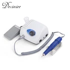 Электрическая дрель для маникюра и педикюра, Мощная пилочка для ногтей, моделирующая насадка, оборудование для дизайна ногтей, нейл-арт, 65 Вт, 210, 105 л, 35 000 обм