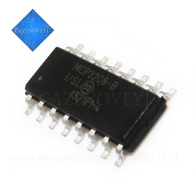 1 шт./лот MCP3208-C-I/SL MCP3208-B-I/SL MCP3208-CI/SL MCP3208 лапками углублением SOP-16 в наличии |