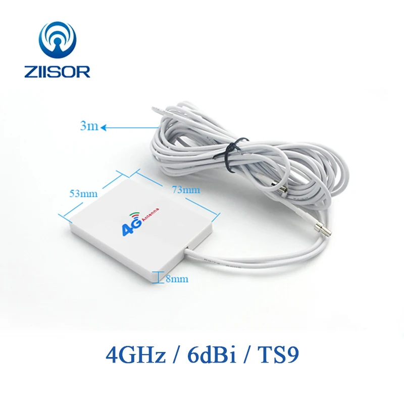 Антенна LTE 4G MIMO Wi Fi для модема Huawei антенны Aircard SMA мужской TS9 двойной кабель внешняя