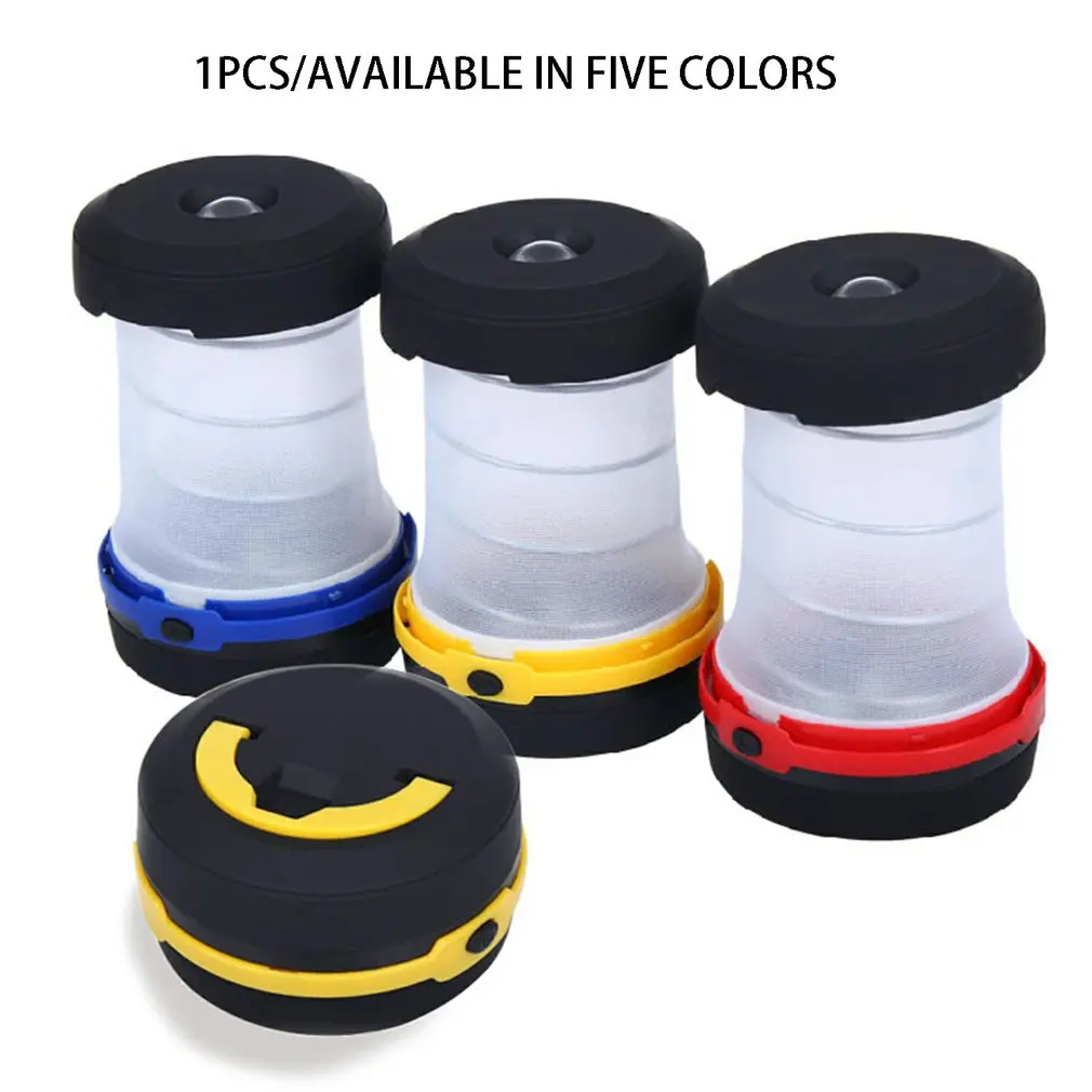 

LED Camping Lantern Collapsible Design Emergency Portable LED Lights For Camping Hiking Fishing Outdoor Tent And Home