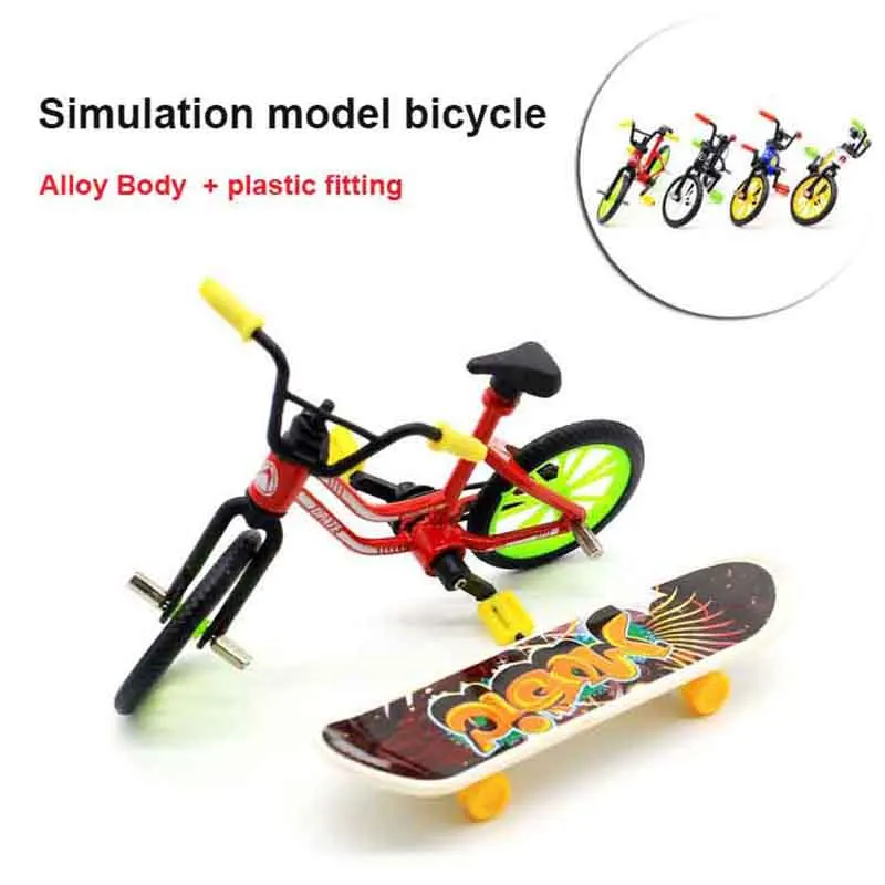 Мини модель велосипеда легко снимаются Finger Bikes игрушки для детей мальчиков