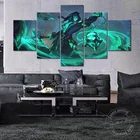 Постер игровой Лига Легенд, Настенная картина без рамки, разрушенная, LOL, декор для гостиной, картина, подарок на день рождения