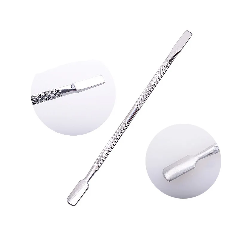4-Piece Set Tools Remove Dead Skin Frustration Fork Independent Packaging Stainless Steel Push Things for Nails Free shipping