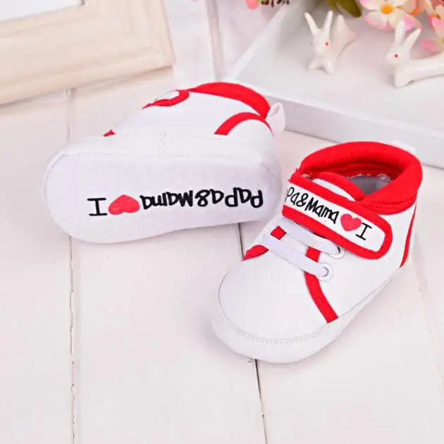 

Newborn Baby Shoes girls Unisex First Walkers 0-18M Toddler Newborn Shoes Baby Infant Kids Boy Girl Soft Sole Canvas Sneaker 03