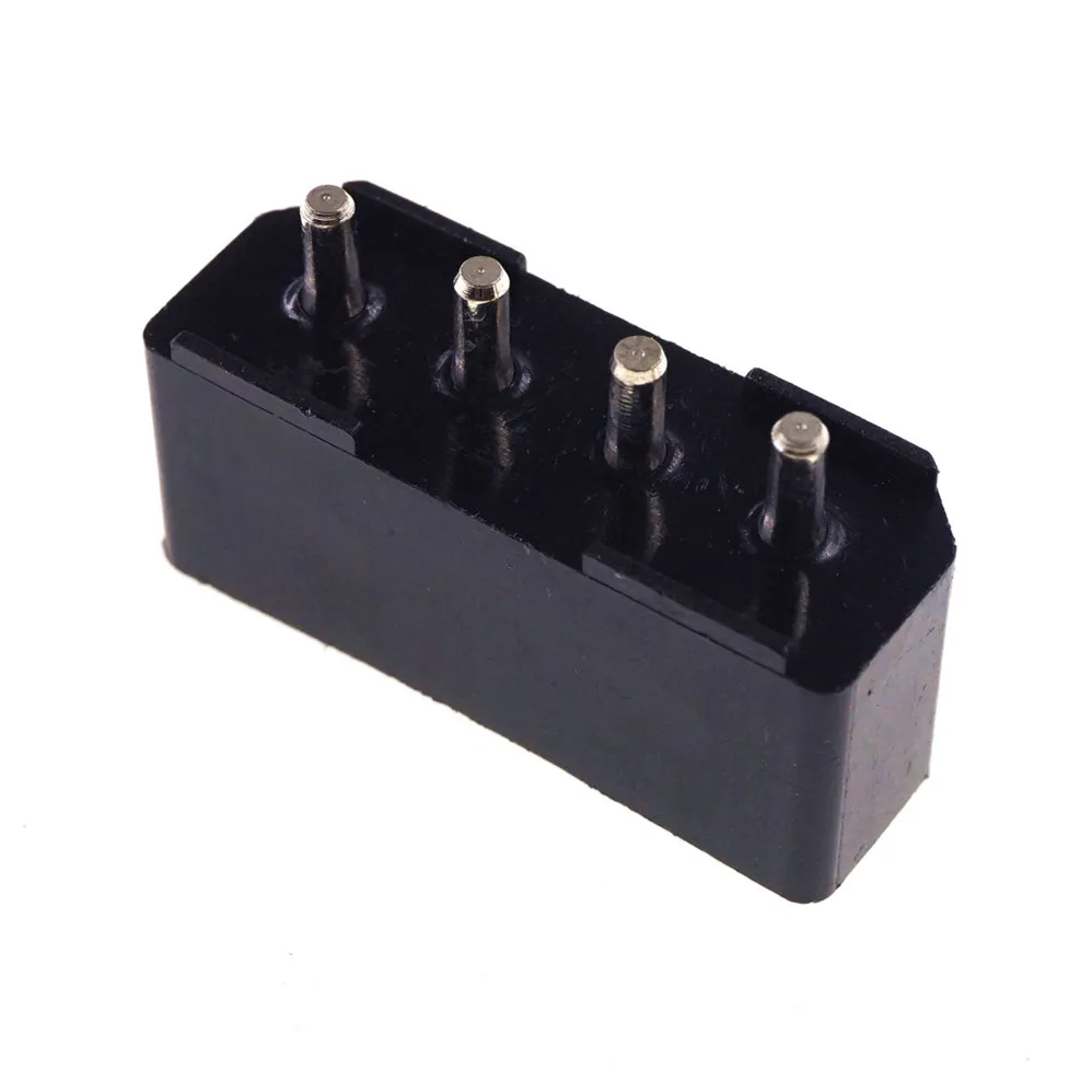 50 шт 5 08 мм 4 Pin D форма вафли контактный штырь вертикальный PCB 8981 IDE ATX / EPS разъем