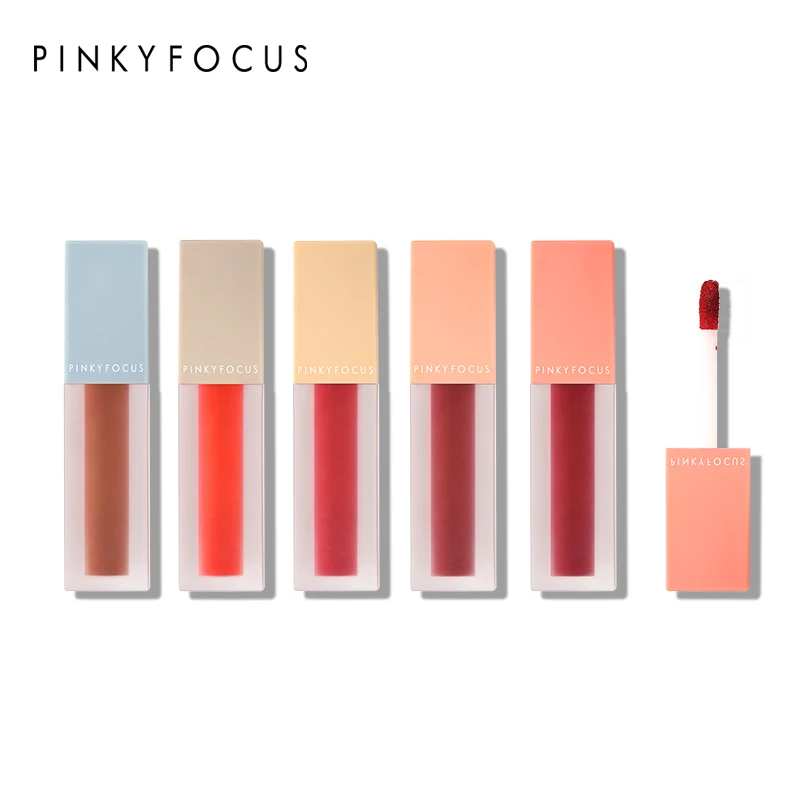 5 шт. женский матовый блеск для губ корейский макияж матовая губная помада