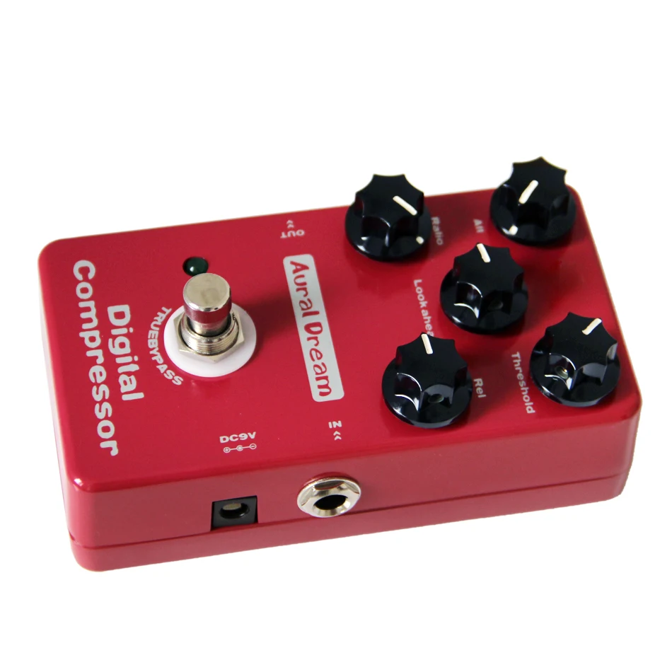 

Digital Effect Pedal Digital Compressor Five knobs of Digital Compressor guitar pedal Aural Dream