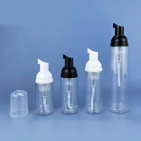 100pcs 30ml 50ml 60ml Refillable Bottles Soap Shampoo Foaming Mousses Liquid Dispenser Pump Container
