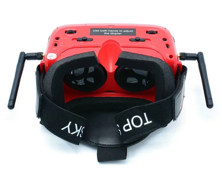 TOPSKY очки Prime 1S FPV VR видео входной уровень для DIY вид от первого лица мини гоночный
