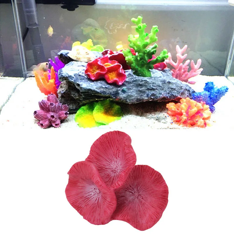 Аквариумные рыбки из искусственной смолы, коралловые украшения, подводное украшение, Прямая поставка