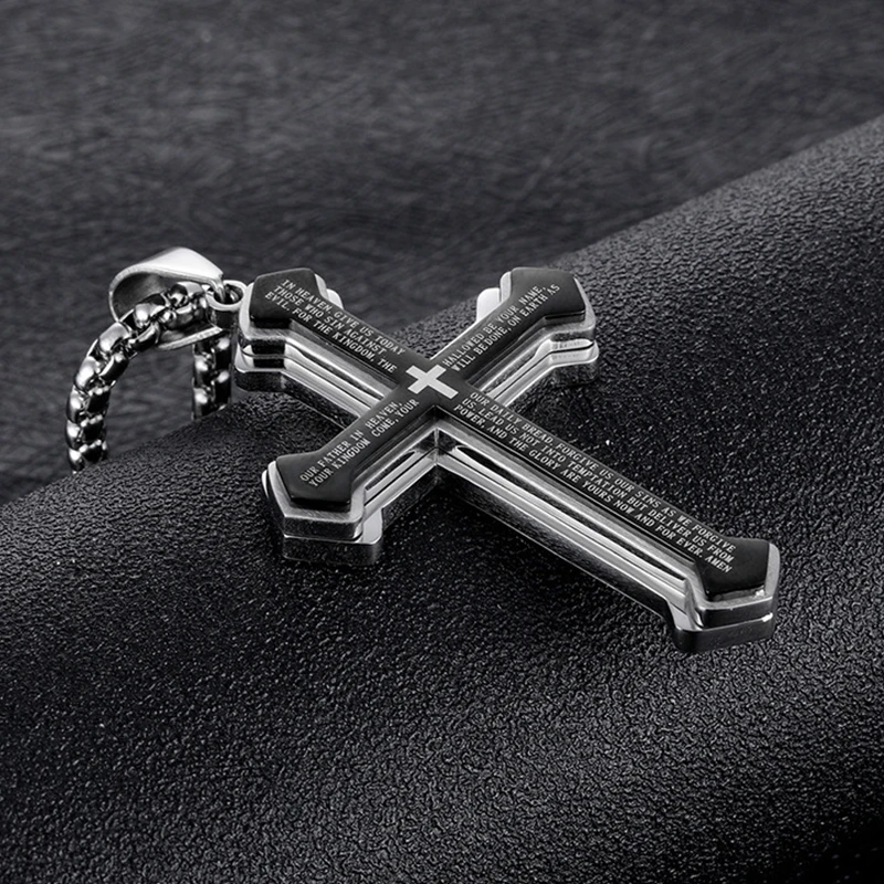 Ожерелье-цепочка из нержавеющей стали для мужчин и женщин аксессуар на шею в