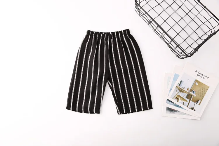 Комплекты летней одежды для девочек Корейский шифоновый топ на бретельках +