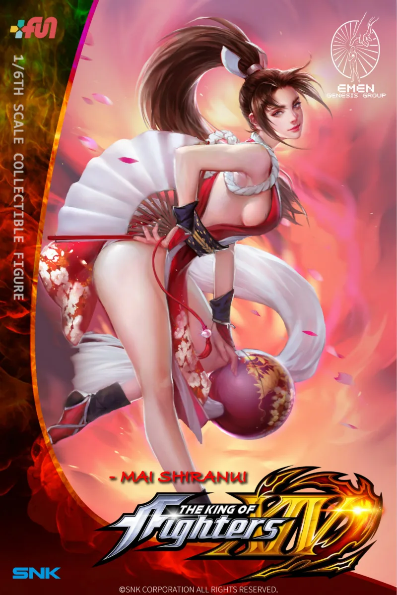 Genesis KOF-MS01 KOF14 1/6 масштаб истребитель Mai Shiranui фигурка
