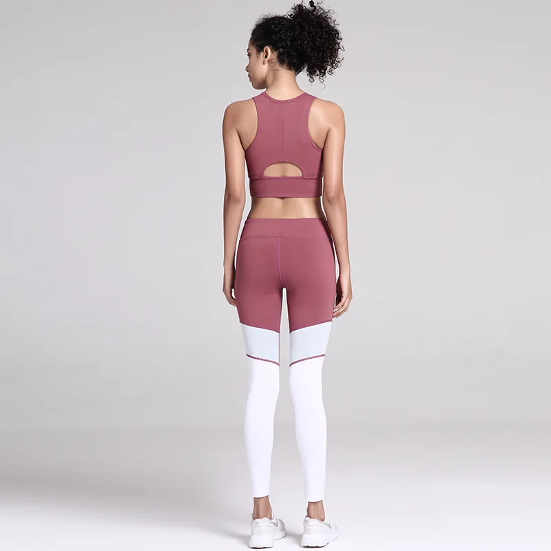 Набор из 2 предметов для йоги спортивный бюстгальтер с высокой отдачей 4 вида