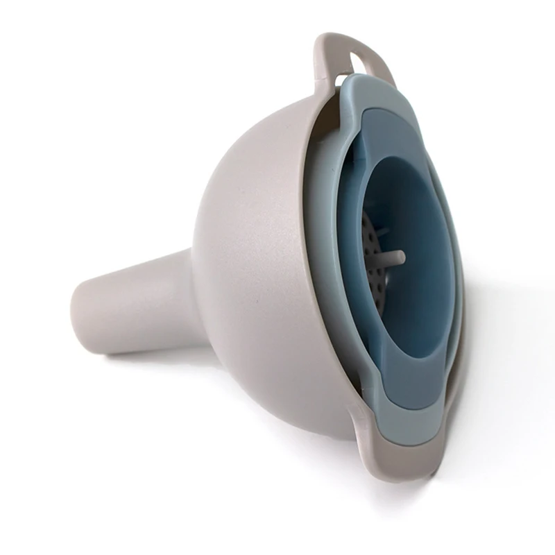 4 шт./компл. PP пластиковая колба для масла воды специй вина фильтрующая воронка