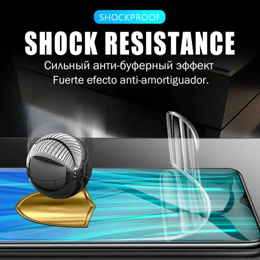 Гидрогелевая пленка 20D для Oukitel C18 Pro Взрывозащищенная прозрачная защитная экрана