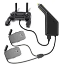 Автомобильное зарядное устройство для DJI Mavic 2 Pro Zoom, интеллектуальный зарядный концентратор для аккумулятора Mavic 2 Pro, автомобильный разъем, USB адаптер, автомобильное зарядное устройство