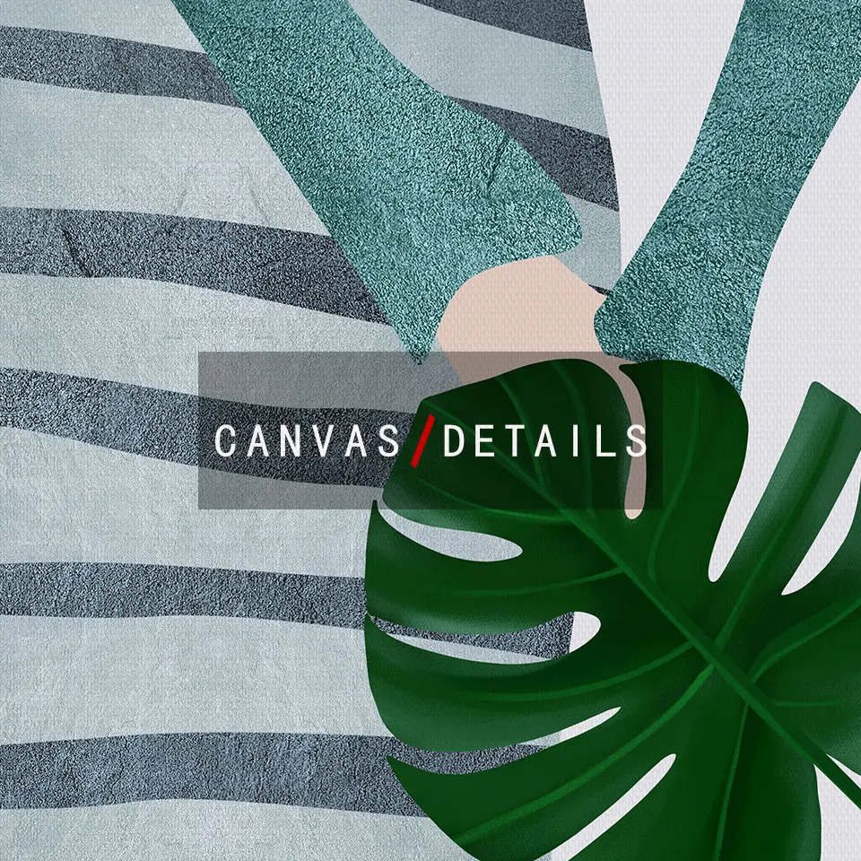 Вид сзади девушка скандинавский постер акварельное настенное искусство природа