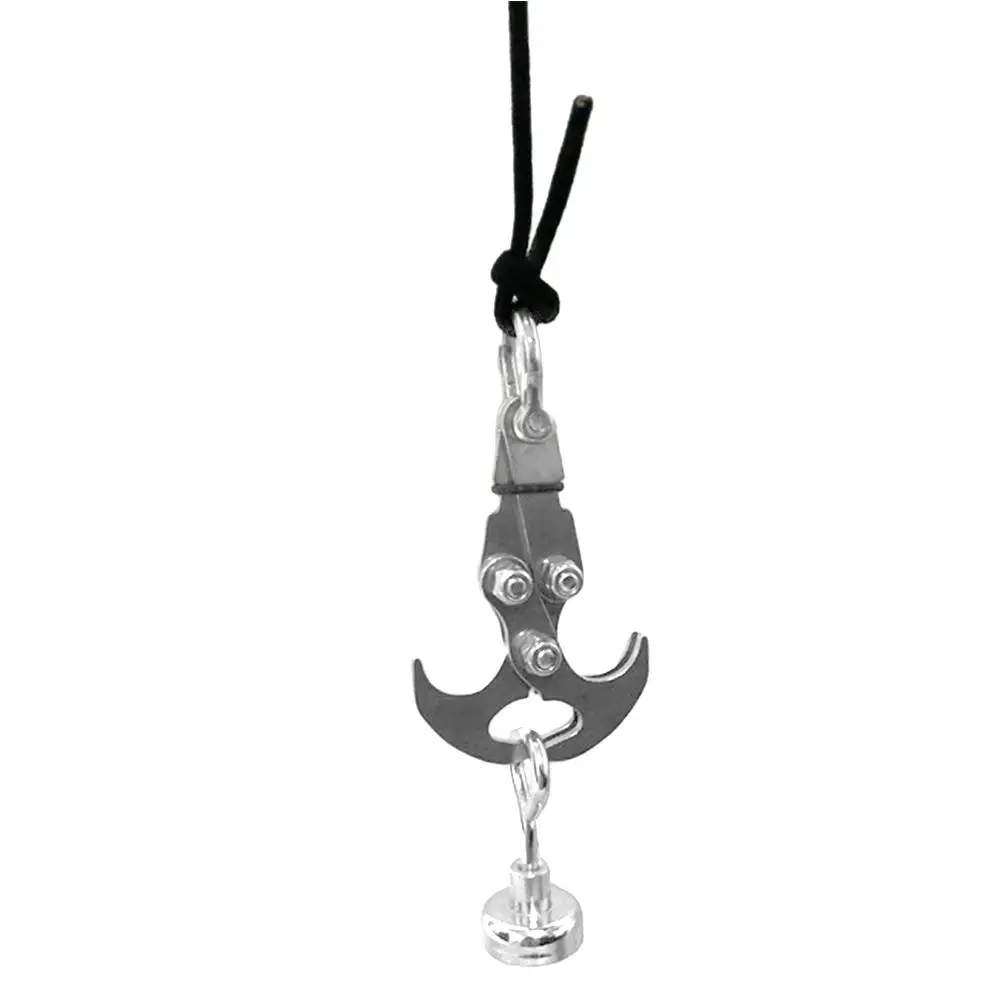 Многофункциональный гравитационный крючок из нержавеющей стали складной для