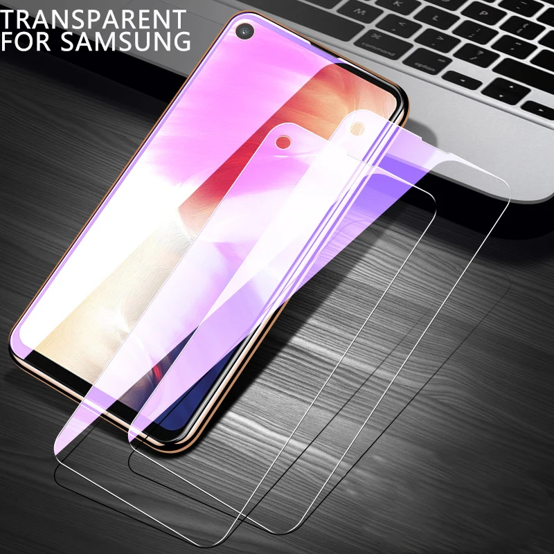 Полное покрытие HD Защита экрана для Samsung A51 A71 M30 S A31 M20 M10 A90 A70 A60 A50 A40 прозрачное