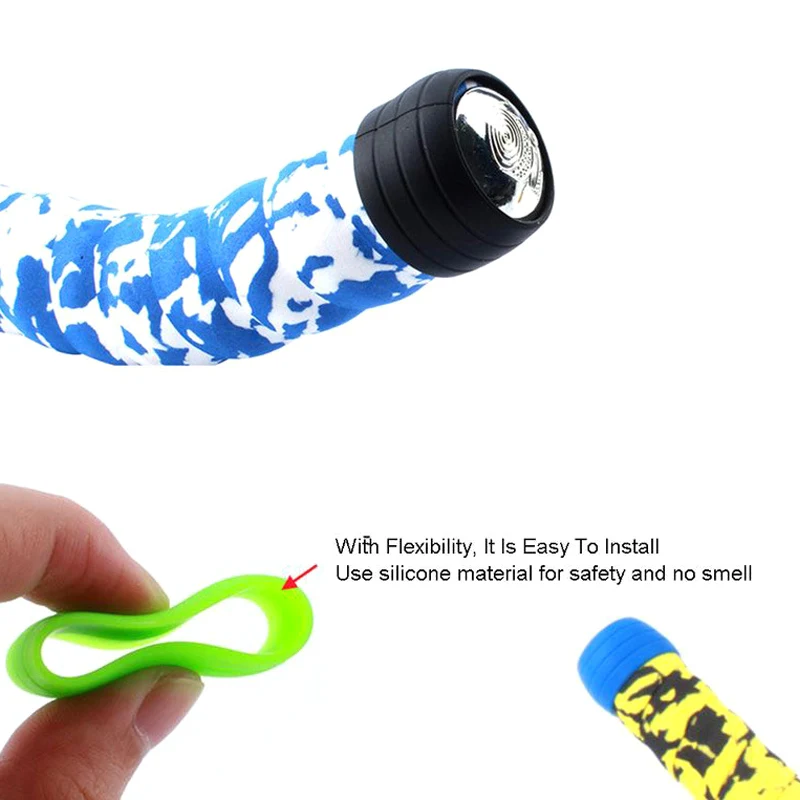 Новинка 1 пара велосипедных силиконовых эластичных ремней фиксирующих кольцо