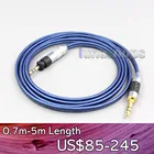 LN006819 XLR Высокое разрешение 99% чисто Серебристые наушники, кабель для Shure SRH840 SRH940 SRH440 SRH750DJ Philips SHP9000 SHP8900