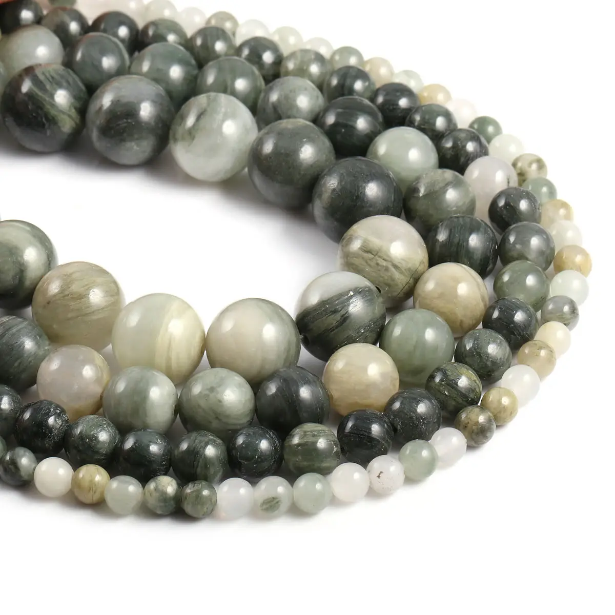 Круглые Бусины Из рутилированного кварца круглые бусины россыпью из