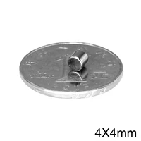 201000pcs 4x4 mm mini small round magnets n35 neodymium magnet disc dia 4x4mm permanent ndfeb strong powerful magnets 44 mm
